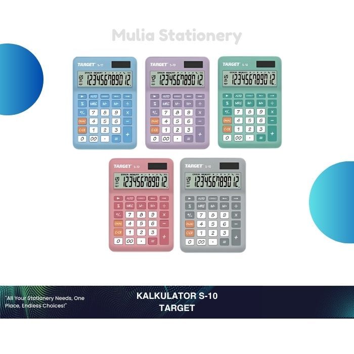 

Kalkulator TARGET S-10 | Target Calculator Check & Recheck S-10 | Perlengkapan Kantor