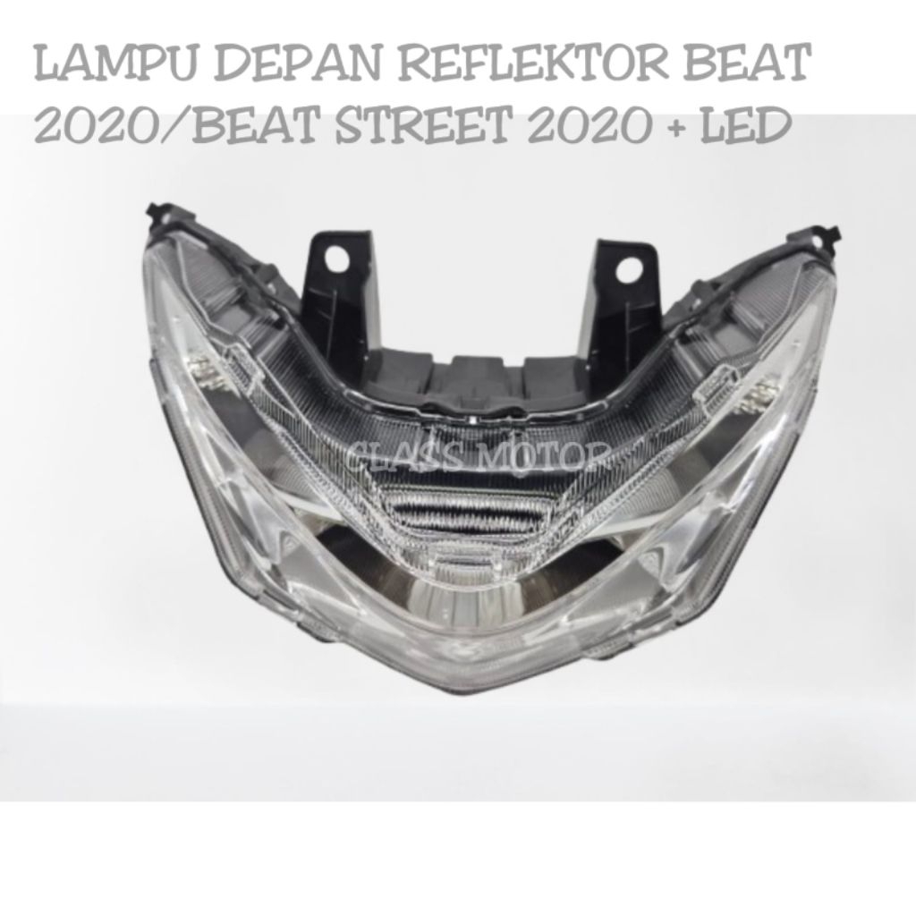 LAMPU DEPAN REFLEKTOR BEAT 2020/BEAT STREET 2020+ LED ORIGINAL WIN