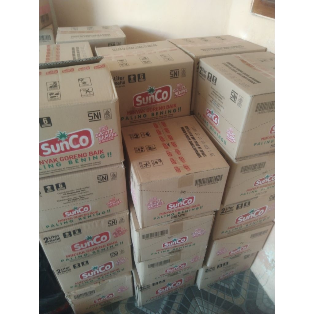 Sunco 2 Liter 1 Dus promo murah
