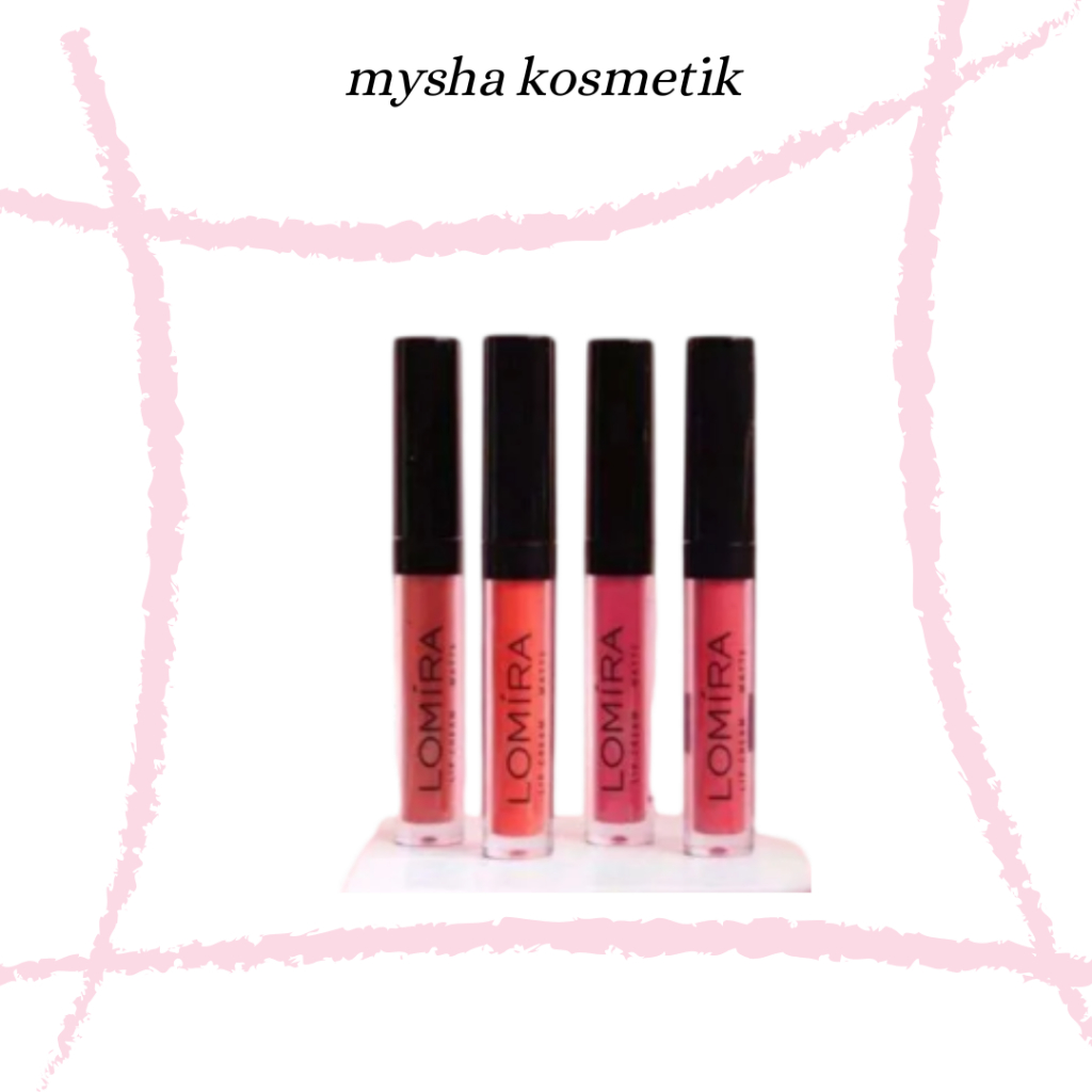 LOMIRA LIP CREAM MATTE (TANPA BOX LOMIRA)