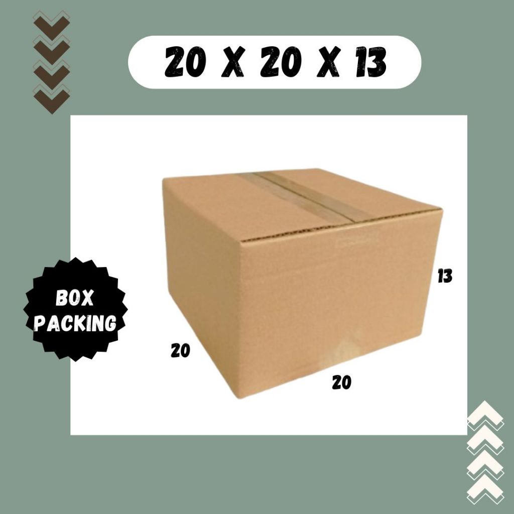 

Kardus 20x20x13 A1 Packing Olshop Dus Kotak Kemasan Box Topi Boneka Minyak Madu Agen Kertas KFC