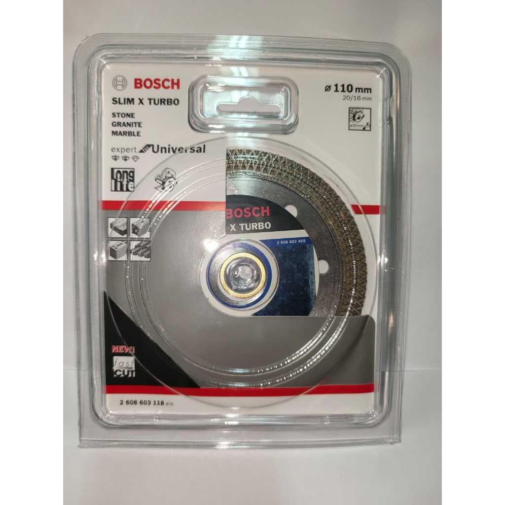 Diamond Wheel Bosch / Mata Potong Gerinda Granit 4" Biru Batik Inch Bosch