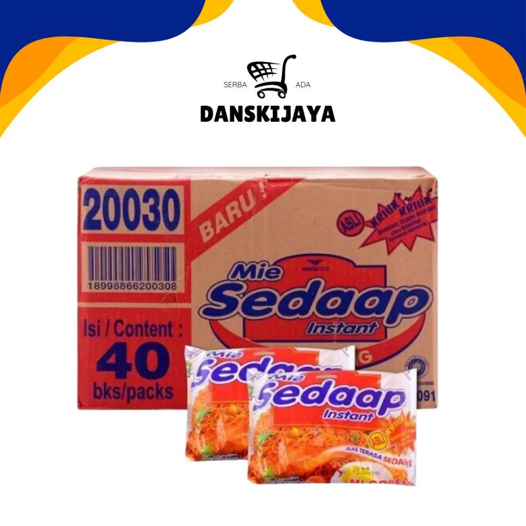 

Sedap Goreng 1 Dus isi 40pcs