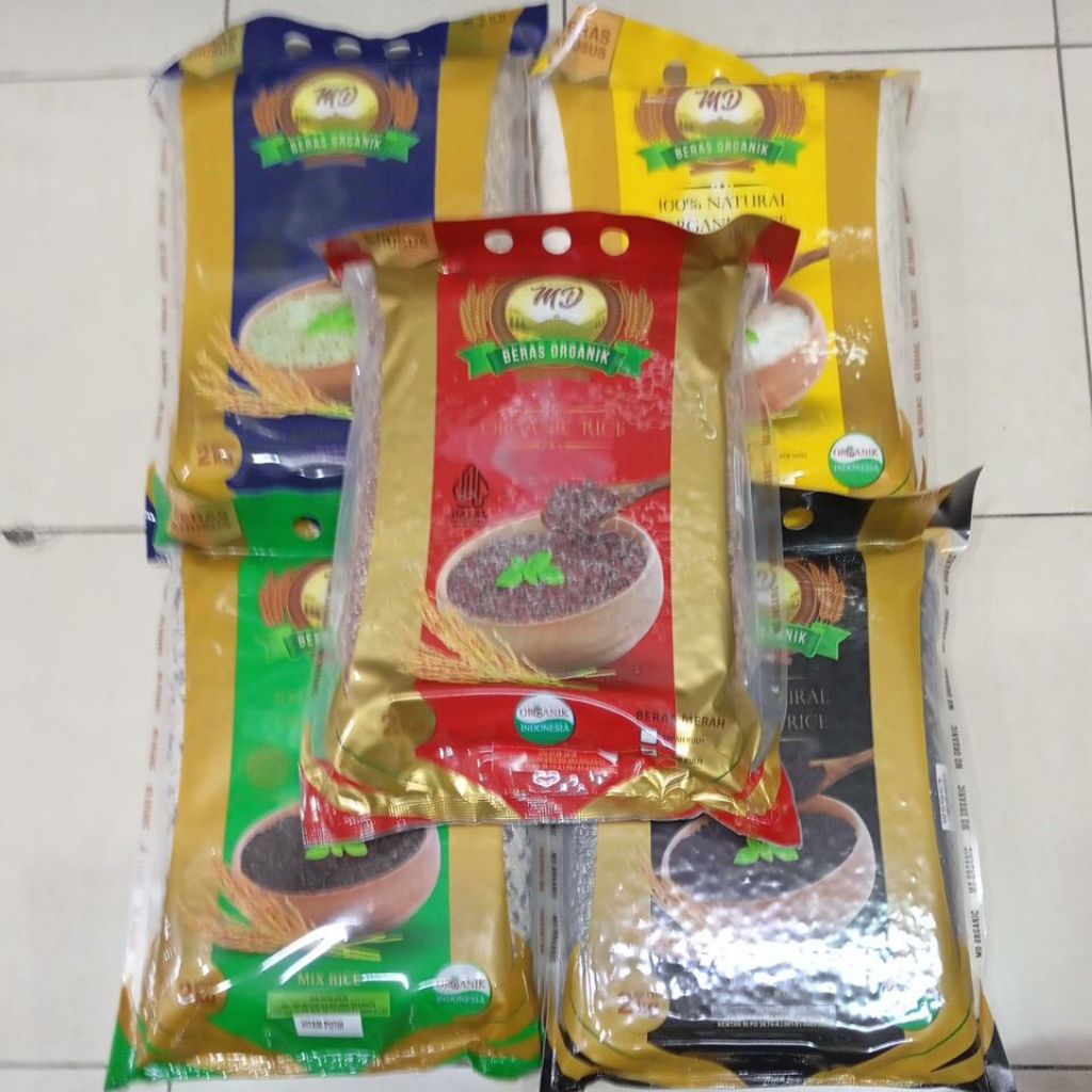 

MD Mutiara Dewi Beras Organik 2 Kg