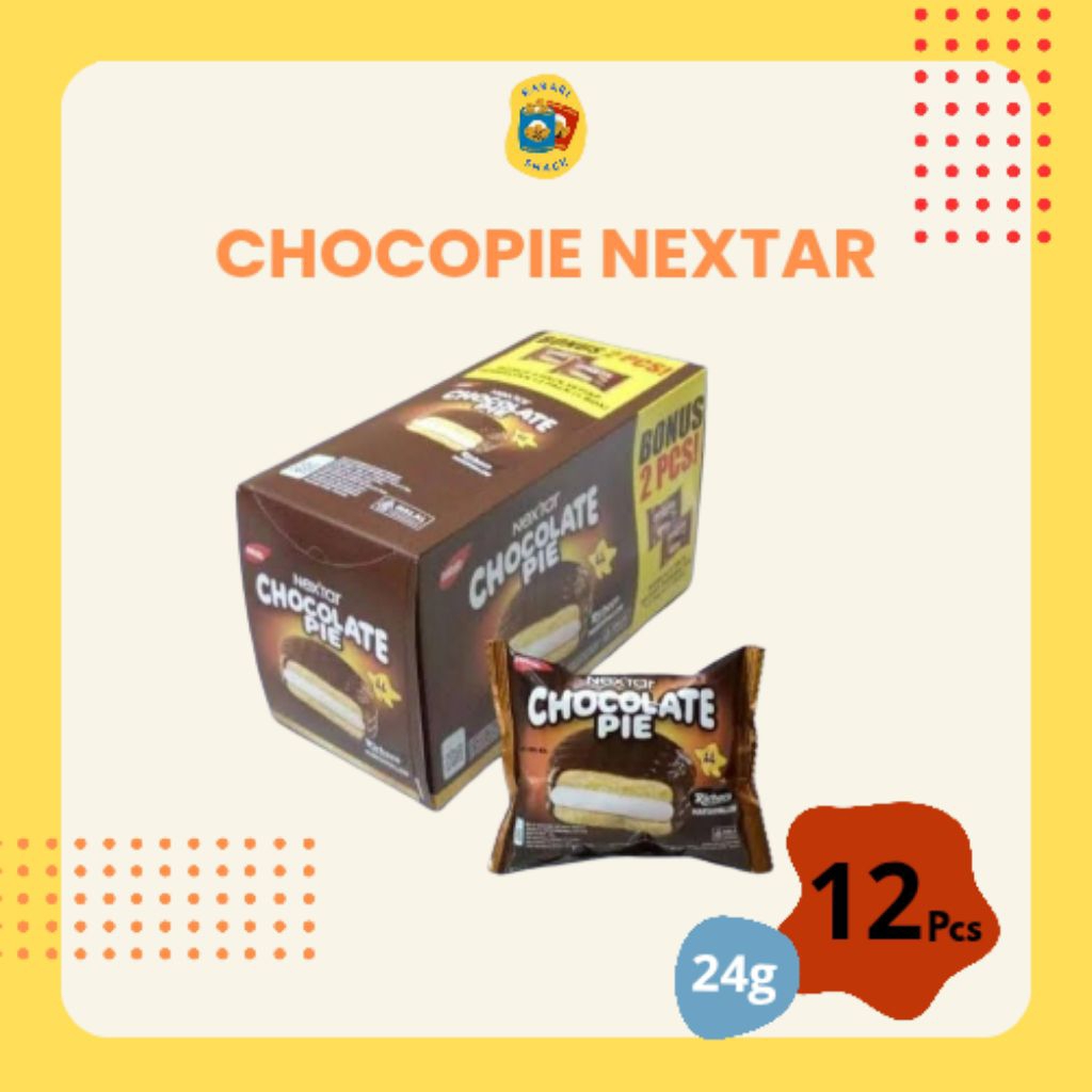 

RS Nextar Chocopie (24g) Chocolate Pie isi 12pcs