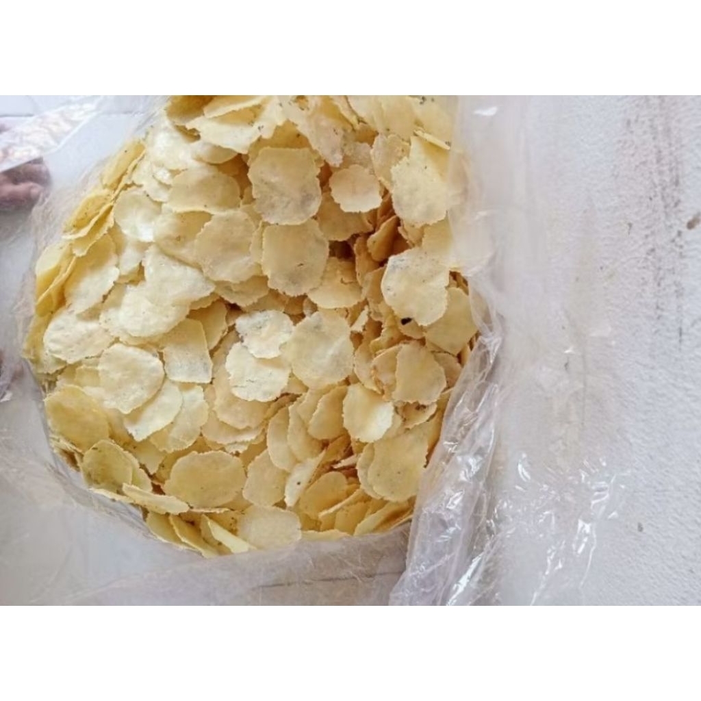 

Krupuk Tangkil/Melinjo Mentah Super Tipis dan Renyah 1(kg)