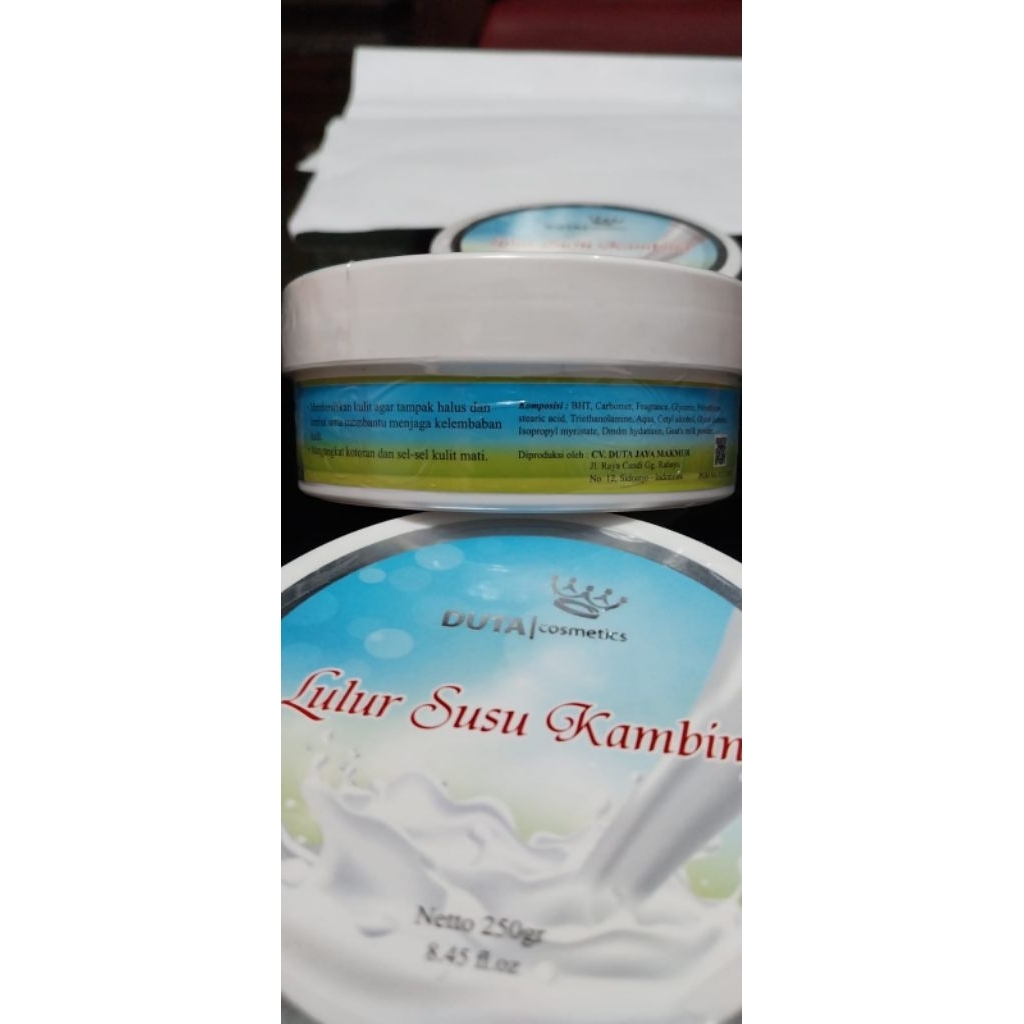 DUTA lulur susu kambing