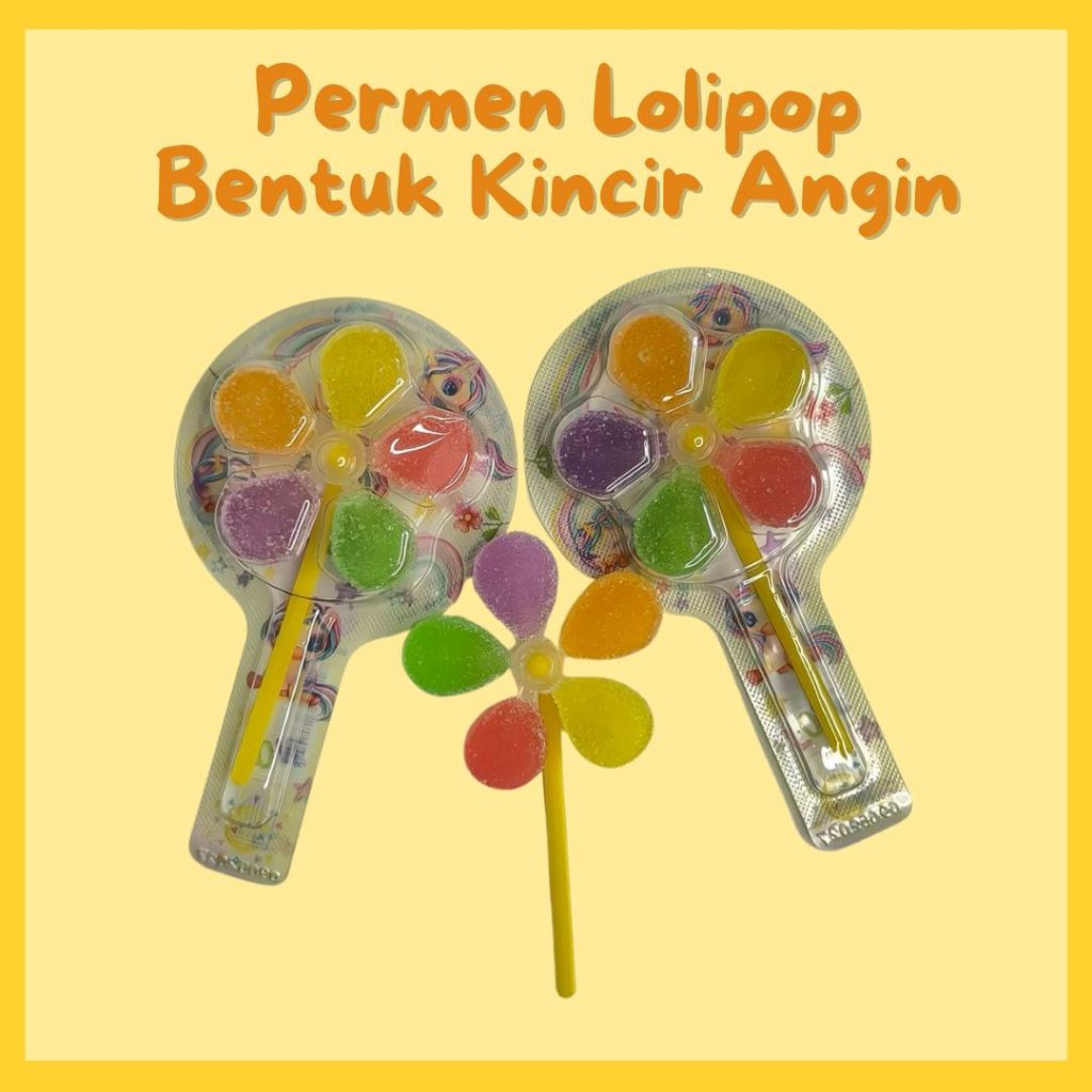 

Permen Viral Yupi Lolipop Aneka Rasa Buah 240gr HALAL BPOM Permen Kincir Angin