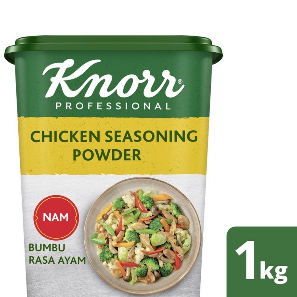 

Knorr Chicken Seasoning Powder NAM Tub 1kg