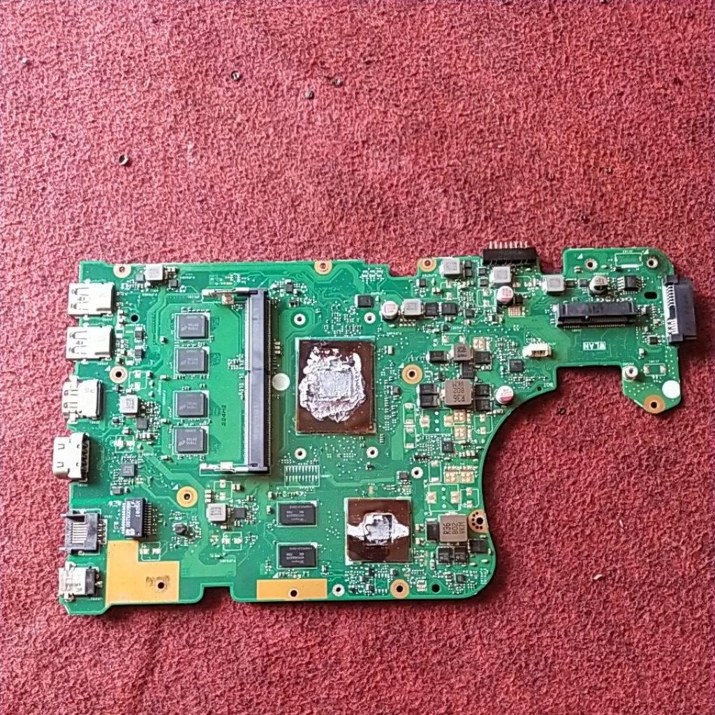 Mesin motherboard mobo Laptop Asus X555B