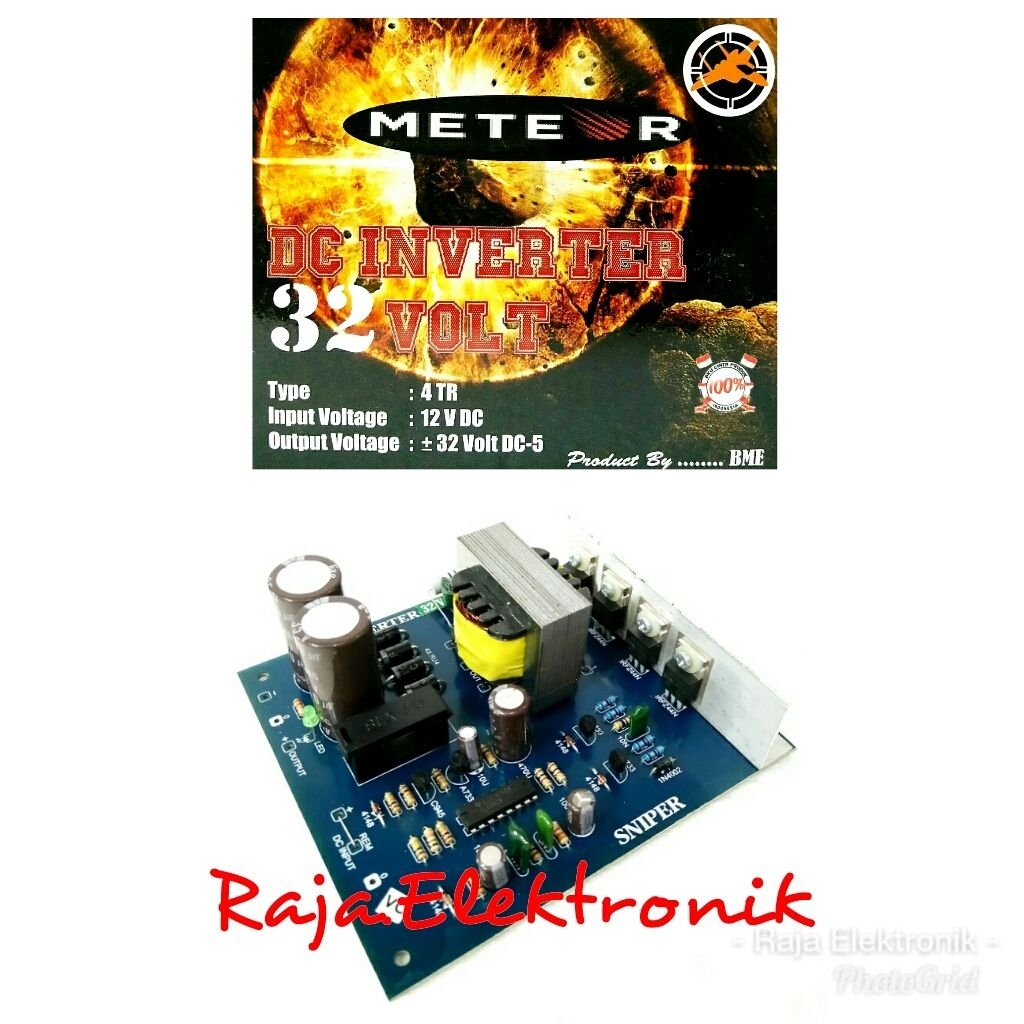 kit DC inverter 32V 4TR BME rakitan inverter DC kit inverter DC audio sound