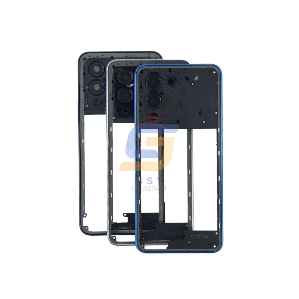 BEZZEL / BAZZEL / MIDDLE FRAME / TULANG TENGAH INFINIX NOTE 12 G96 / X671 5G