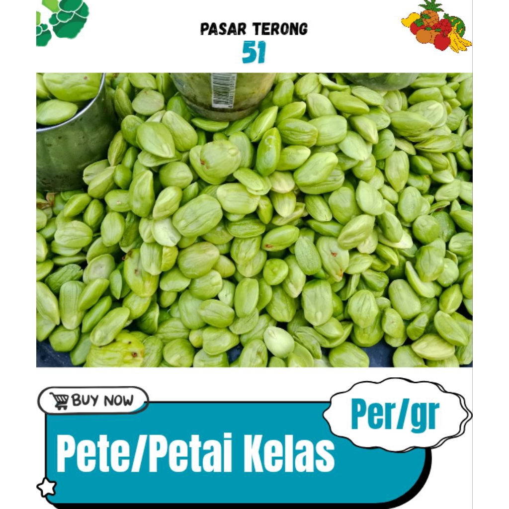 

Pete-petai kupas Makassar