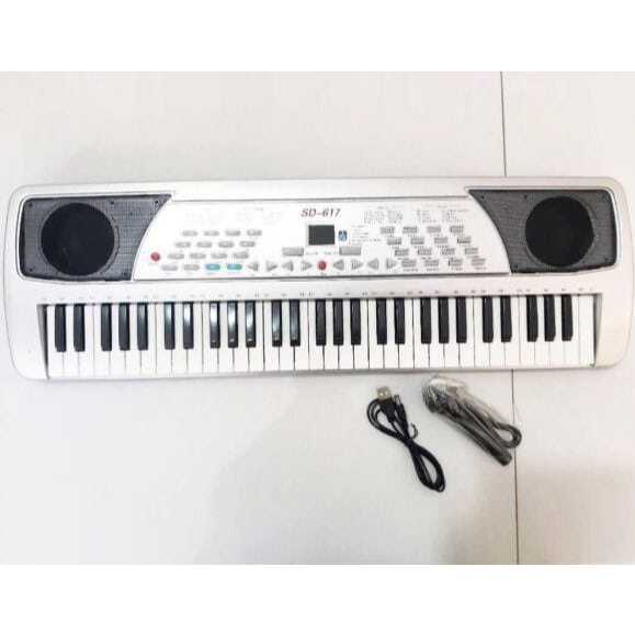 KIDZOONAA - ELECTRONIC KEYBOARD, PIANO, MAINAN PIANO, MAINAN ANAK (SD 617)