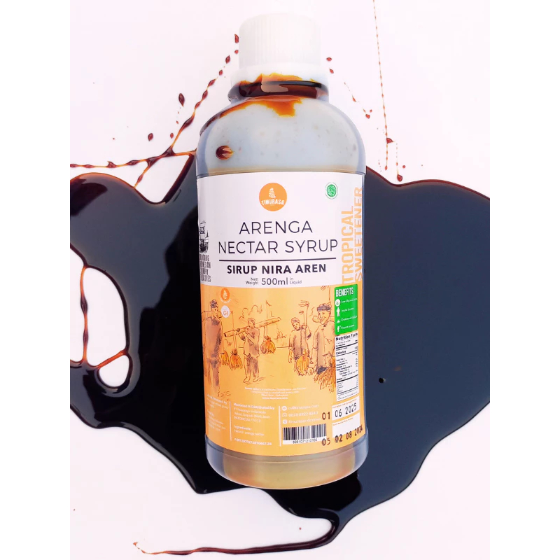 

Gula Aren Cair Premium Asli Timurasa - Liquid Arenga Sugar 500ml