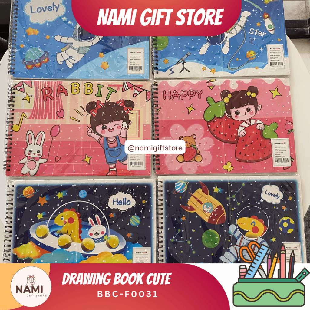 

[BBC-F0031] Drawing Book Cute Anak