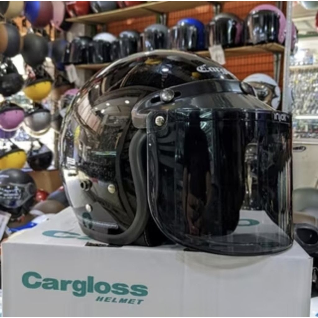Helm bogo Cargloss cfm Original + kaca