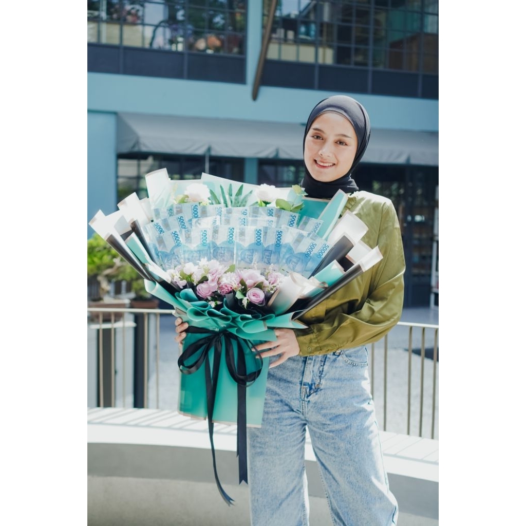 Khusus Instan Bandung Buket Uang Kosongan Buket Money Bandung Buket Ultah Bandung Buket Uang Bandung