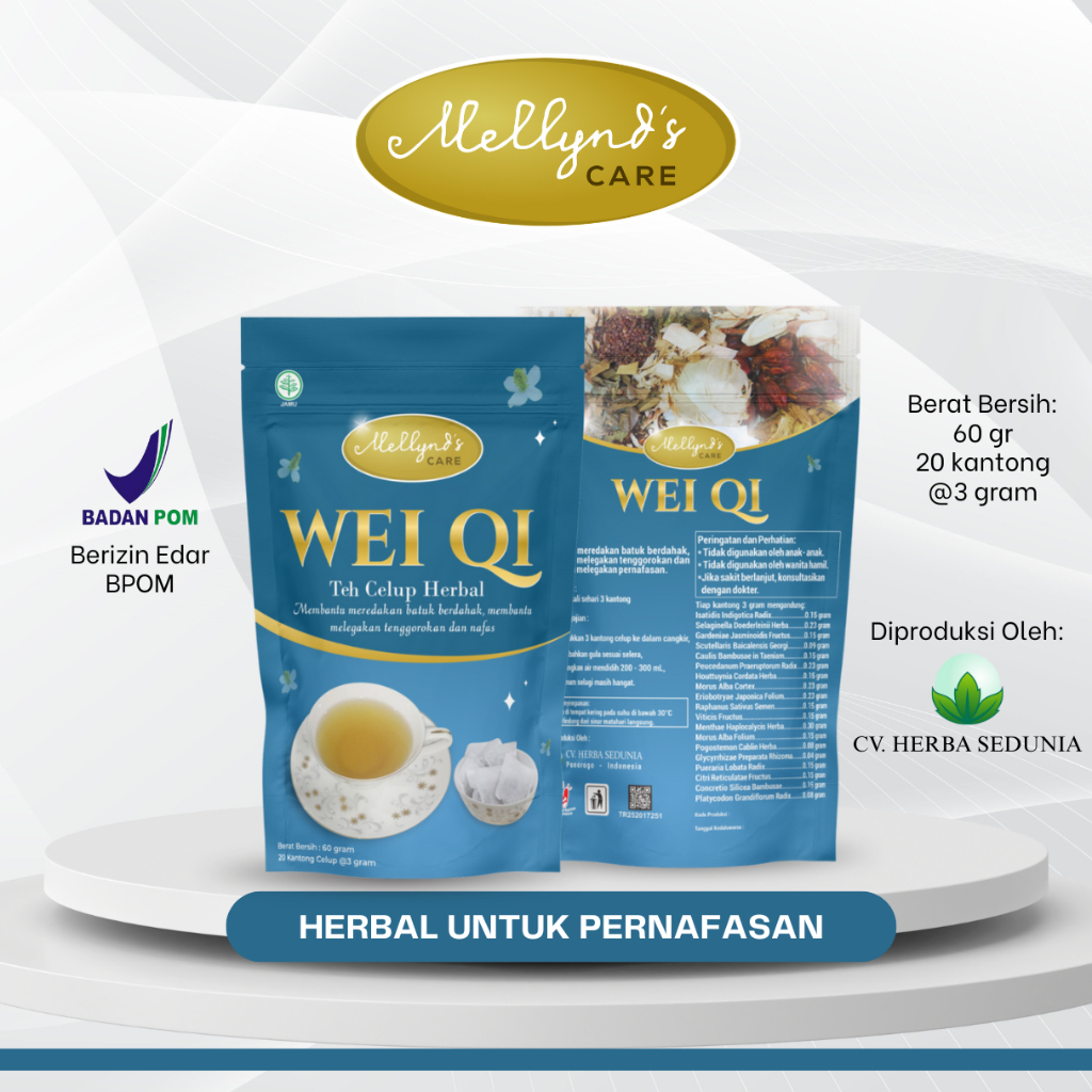 Wei Qi Herbal untuk Pernafasan Mellynd's Care