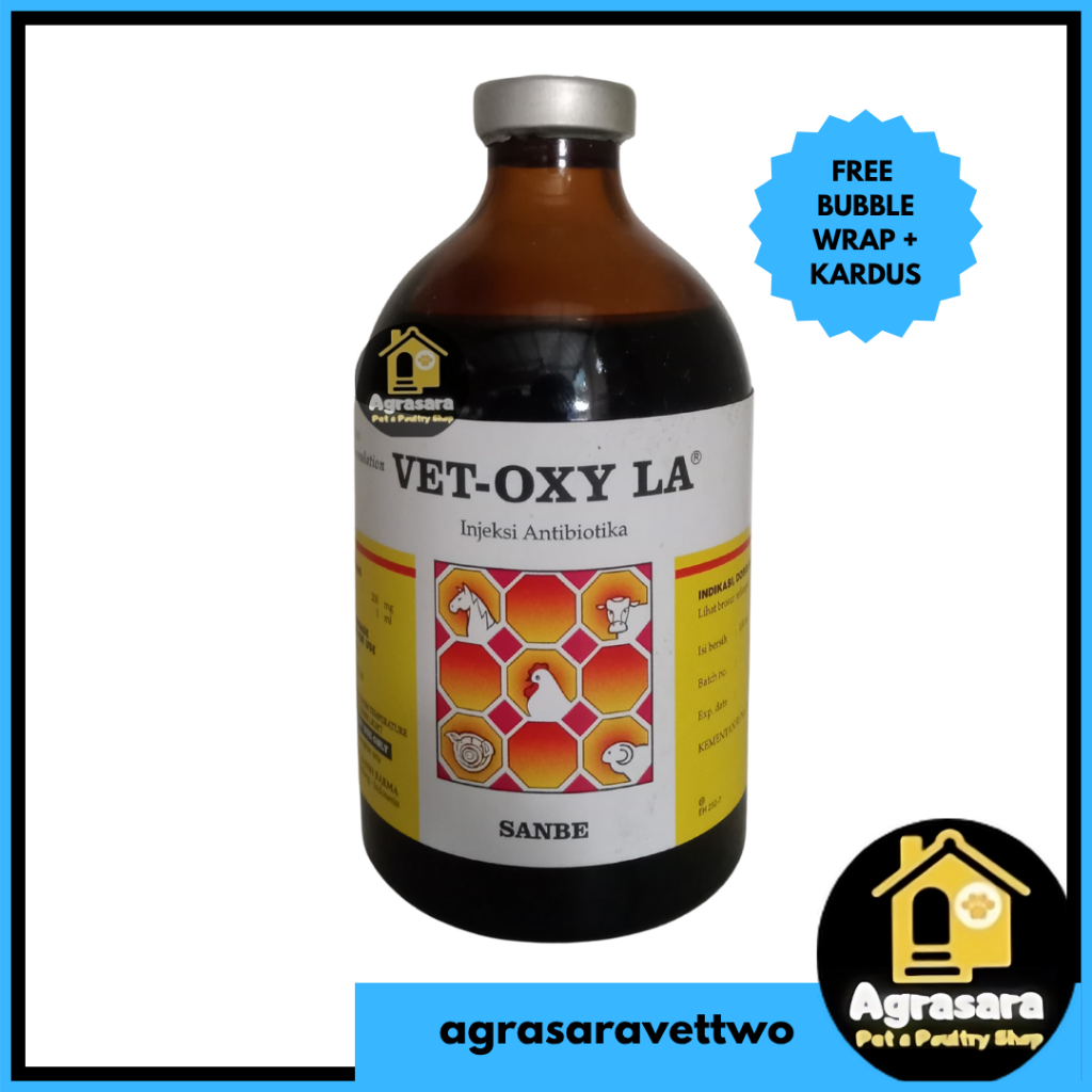 VET-OXY LA 100ml (Oxytetracycline) VET OXY