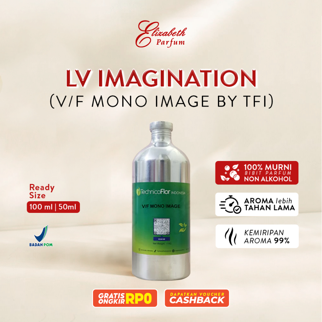 LV Imagination (V/F Mono Image by TFI) Jual grosir bibit parfum murni tanpa campuran alkohol, atau a