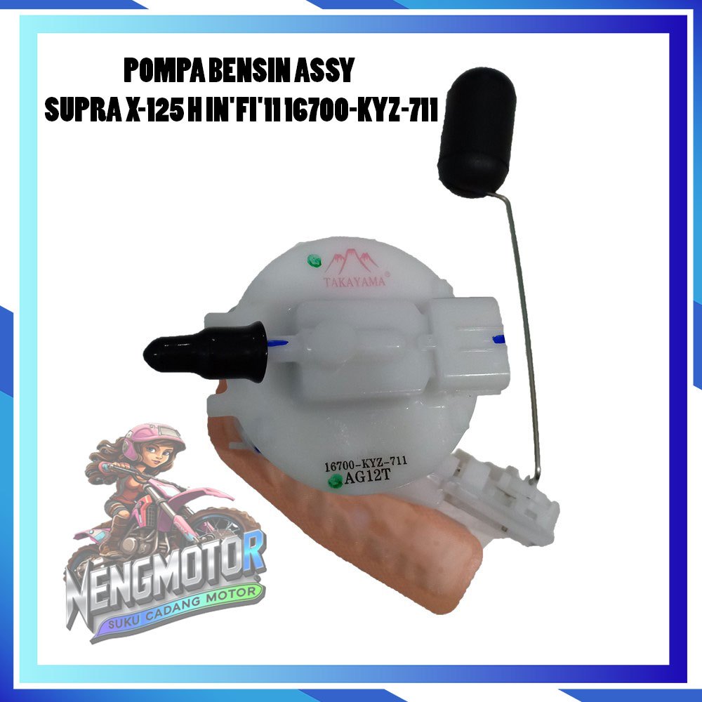 POMPA BENSIN ASSY FULLPUMP FUEL PUMP 1SET SUPRA X-125 H IN'FI'11 16700-KYZ-711 - TAKAYAMA HIGH QUALI