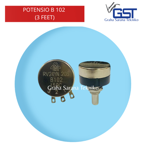 Potensio B102 1K RV24YN 20S