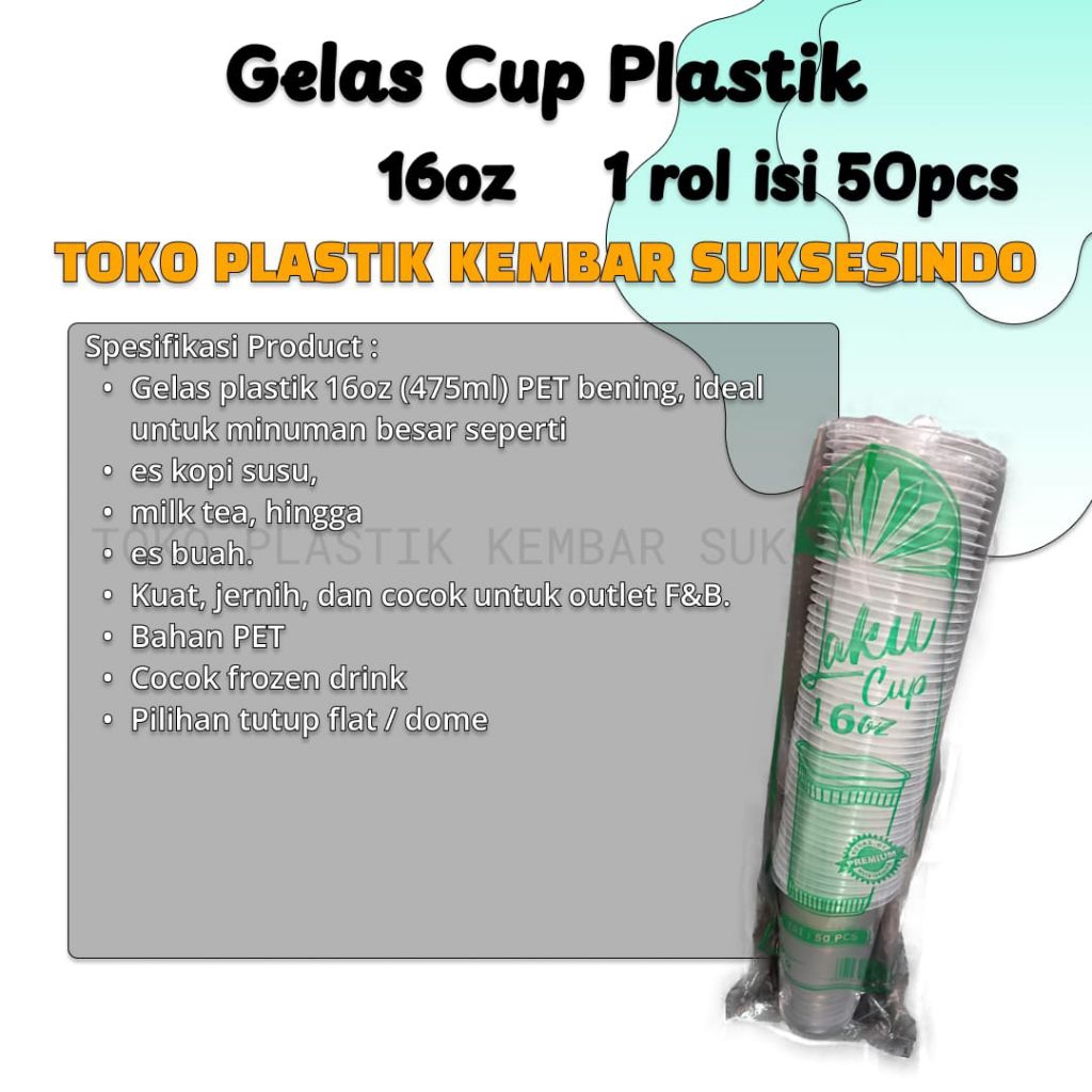 Gelas Cup 16oz