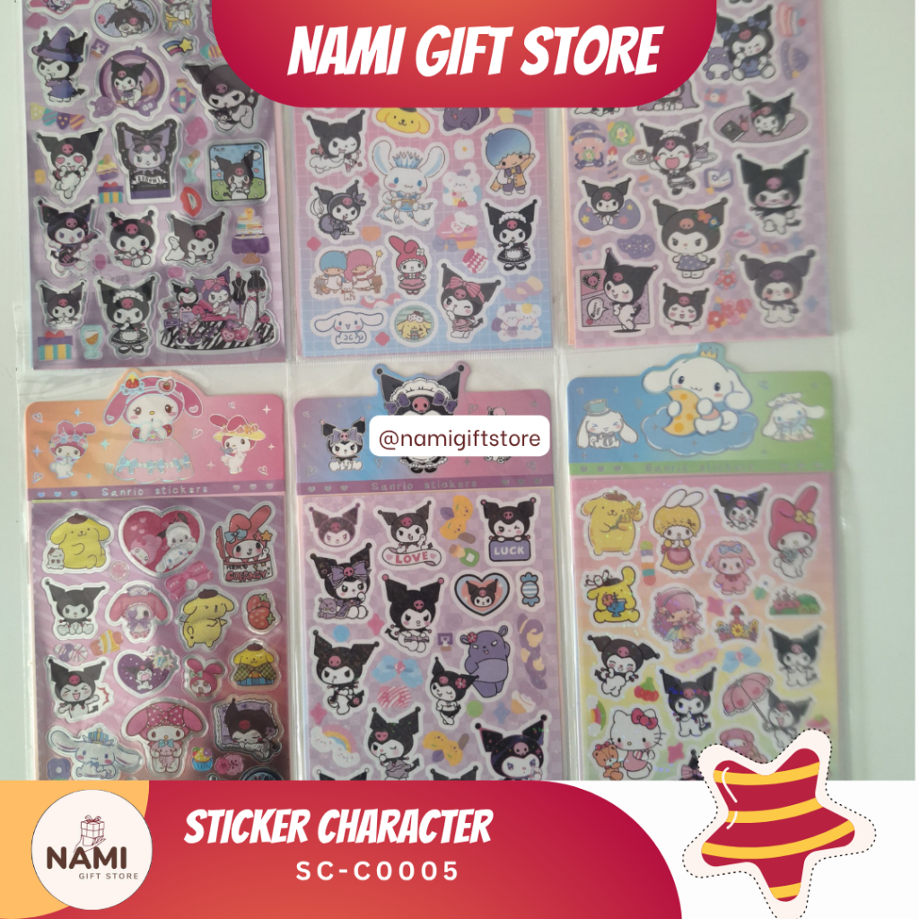 

[SC-C0005] Sticker Character Kuromi