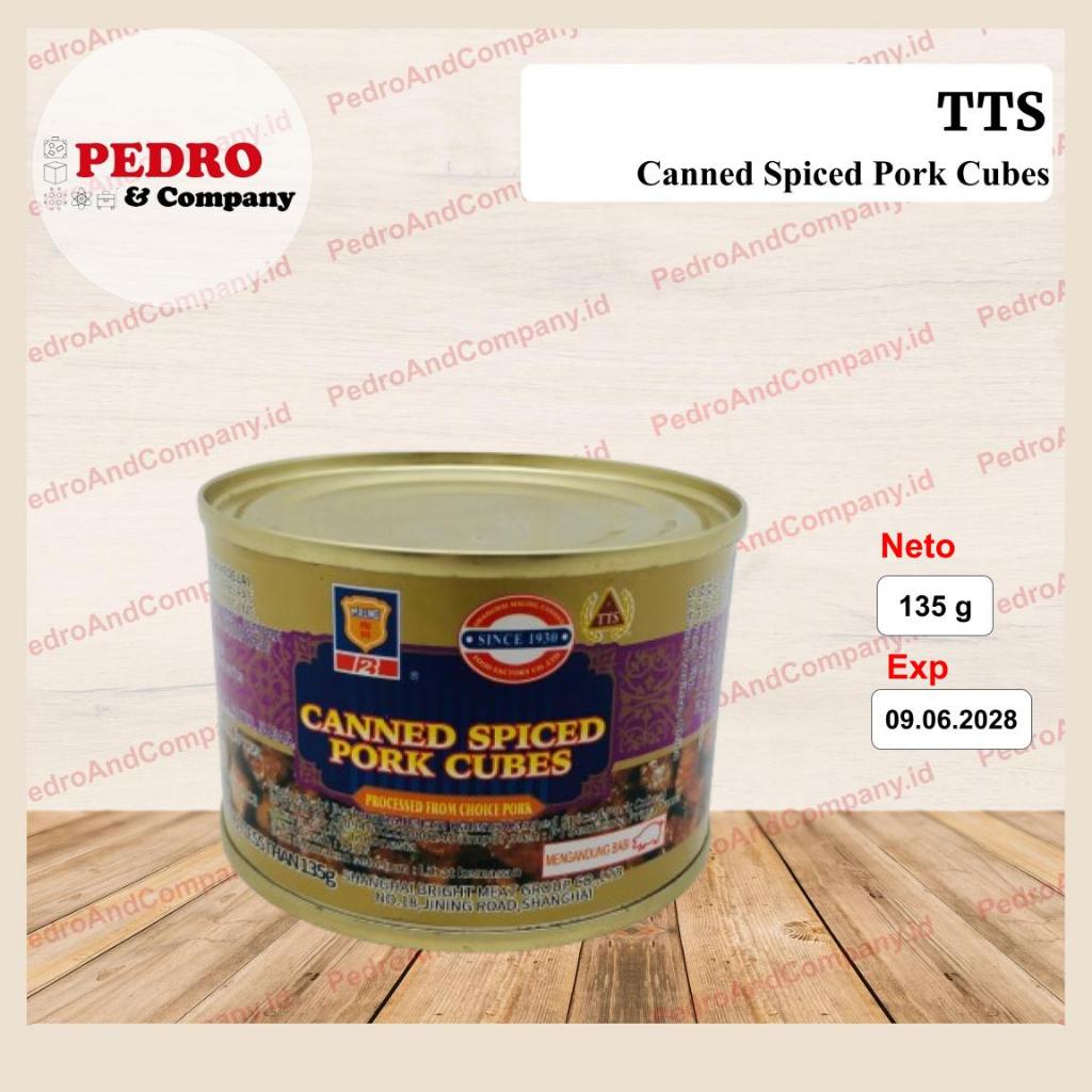 

B2 Canned Spiced Pork Cubes 135 gram daging kaleng babi