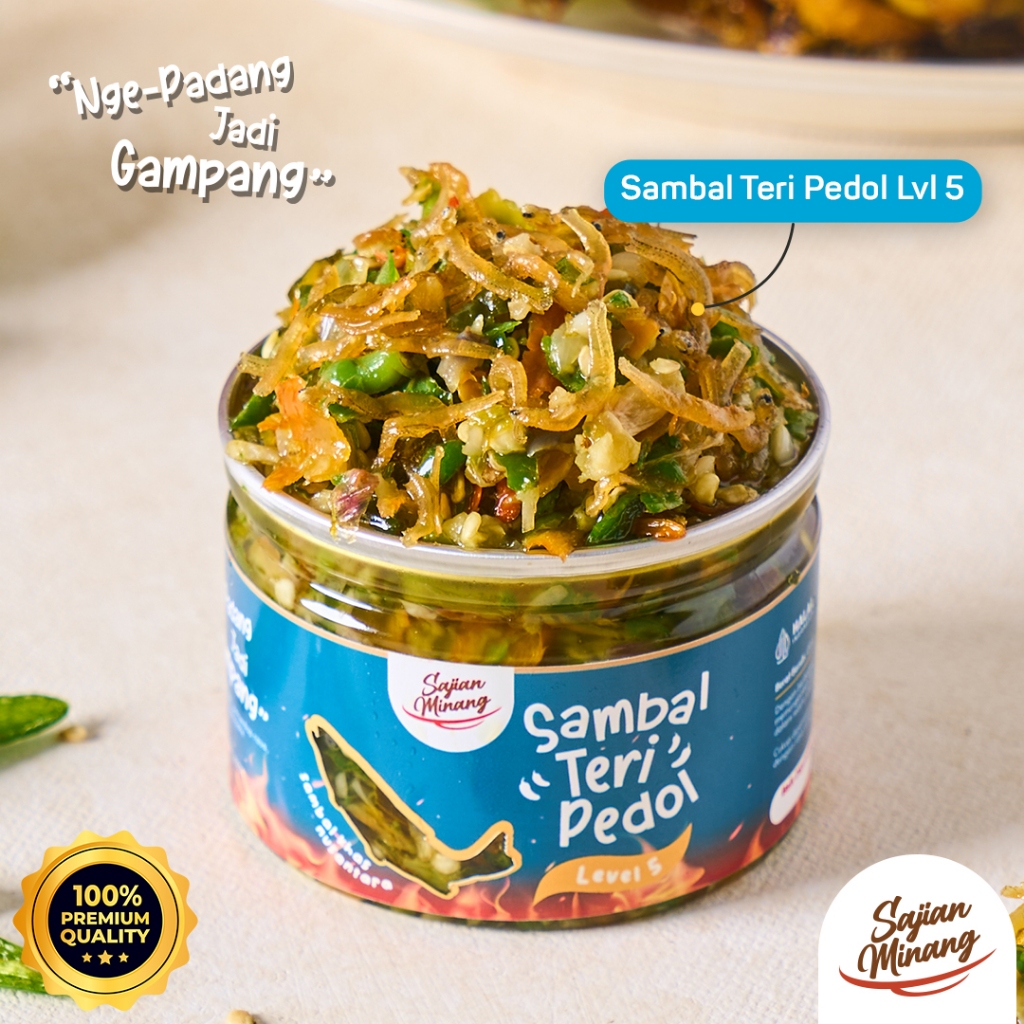 

Sambal Teri Pedol Sajian Minang | Khas Padang