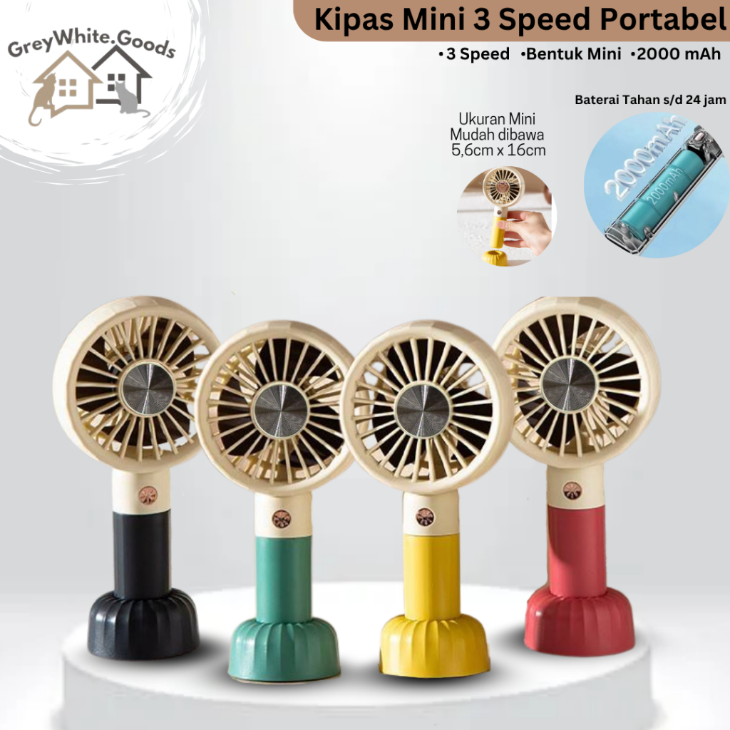 Kipas Angin Mini Kipas Konser Portabel Angin Kencang Lucu Kipas Anak Anak