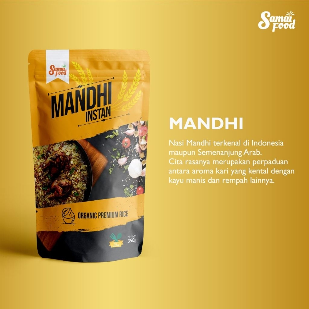 

Basmati Praktis Mandhi - Samai - 350 gr