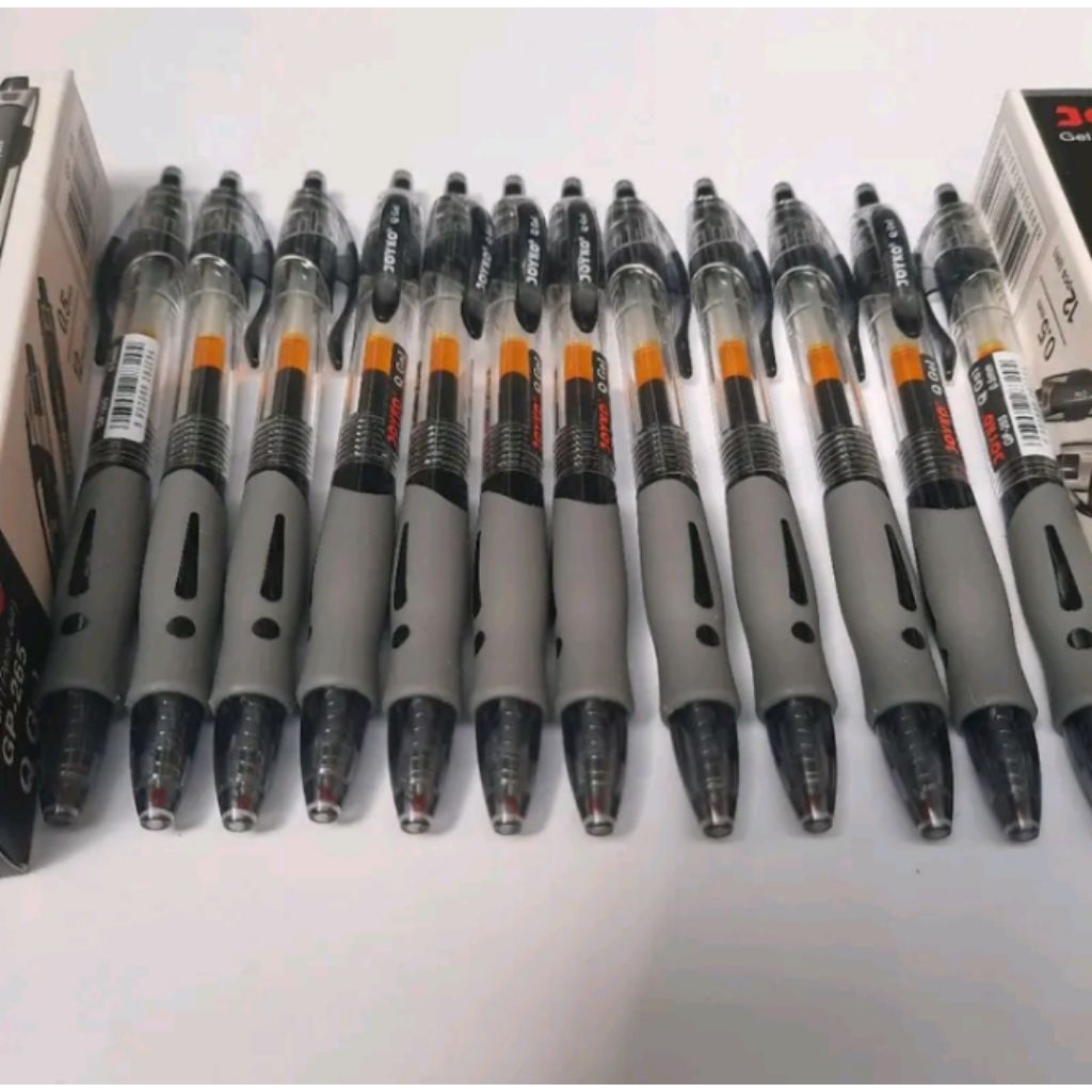 

Joyko Q Gel Pen Pulpen GP-265 (Bullet Tip) Gen Pen JOYKO GP 265 Q Gel Bolpen Pulpen Bullet Tip Murah Black Hitam GP 265