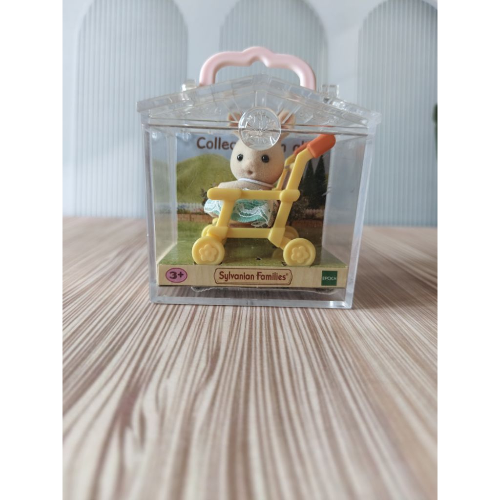 Sylvanian Families Baby Carry Case (Rabbit on Pushchair)