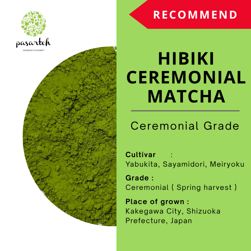 

[ pasarteh ] Hibiki Ceremonial Matcha | Ceremonial Grade | Pure Matcha | Japanese Matcha