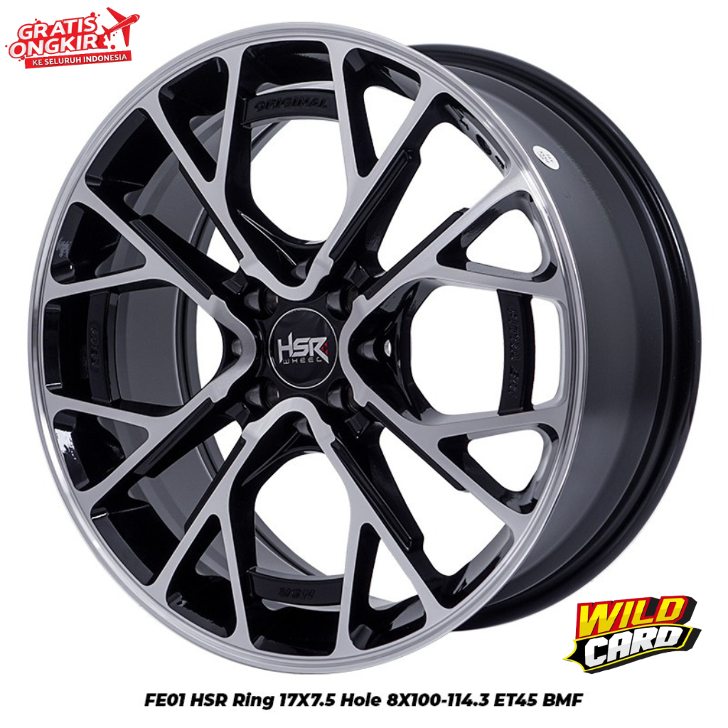 Jual Velg Mobil  R17 pnp Kijang LGX Yaris DLL HSR FE-01 BMF