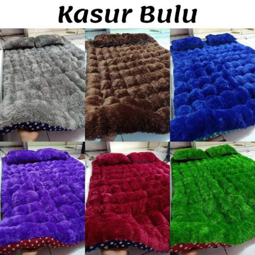 kasur gender bulu rasfur gratis 2 bantal