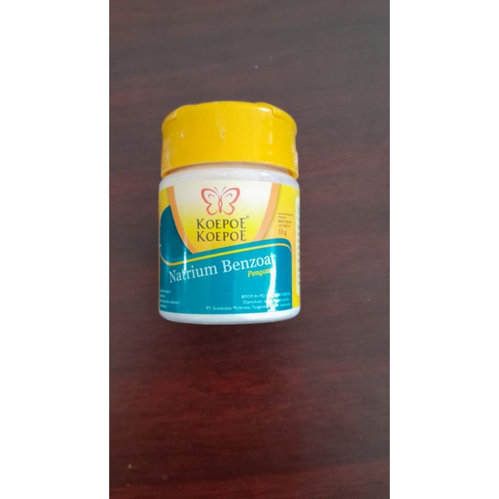 

Koepoe Natrium Benzoat 33 gr