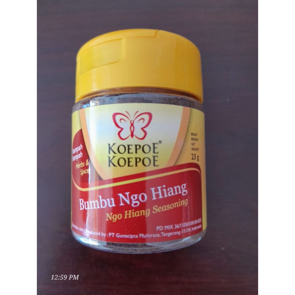 

Koepoe Bumbu Ngo Hiang 23 gr
