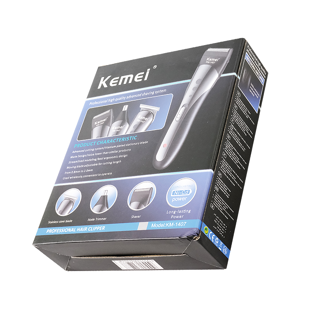 KEMEI ALAT CUKUR RAMBUT KM-1407 ORIGINAL MURAH