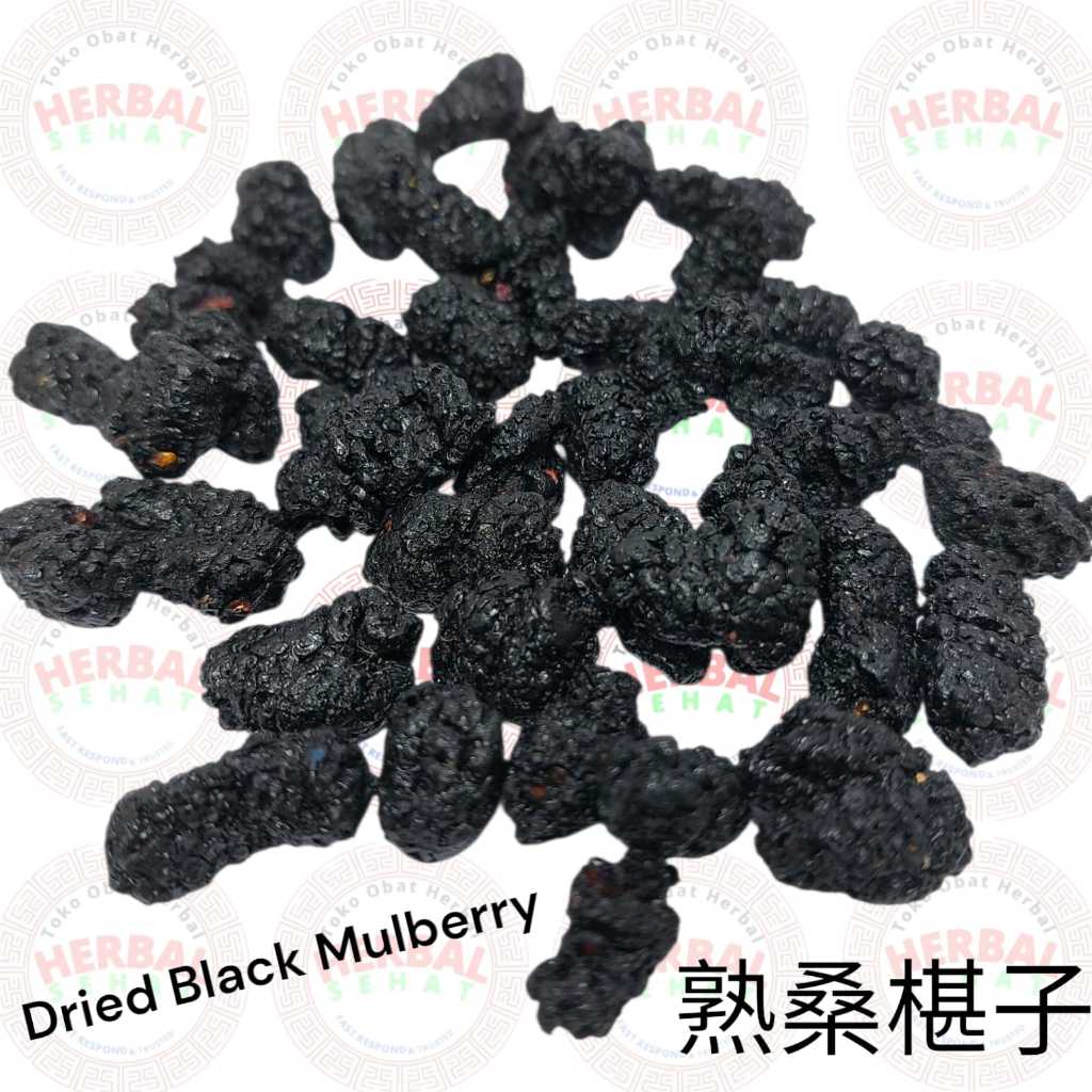 

Dried Black Mulberry / Dried Mulberry Fruit / Buah Murbei Hitam Kering