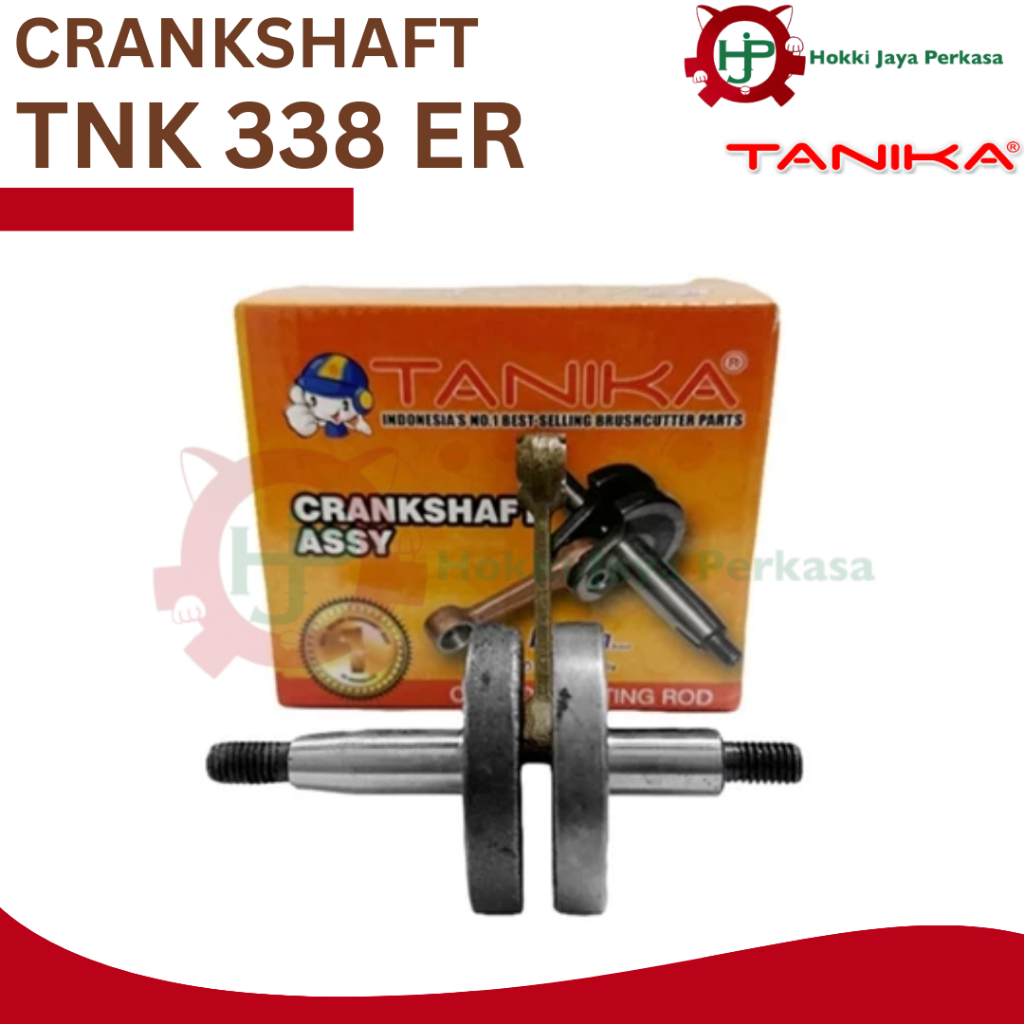 Tanika Original Crankshaft Brushcutter TNK 338 ER - 338 TURBO / Tanika Sparepart Crankshaft TNK 338 