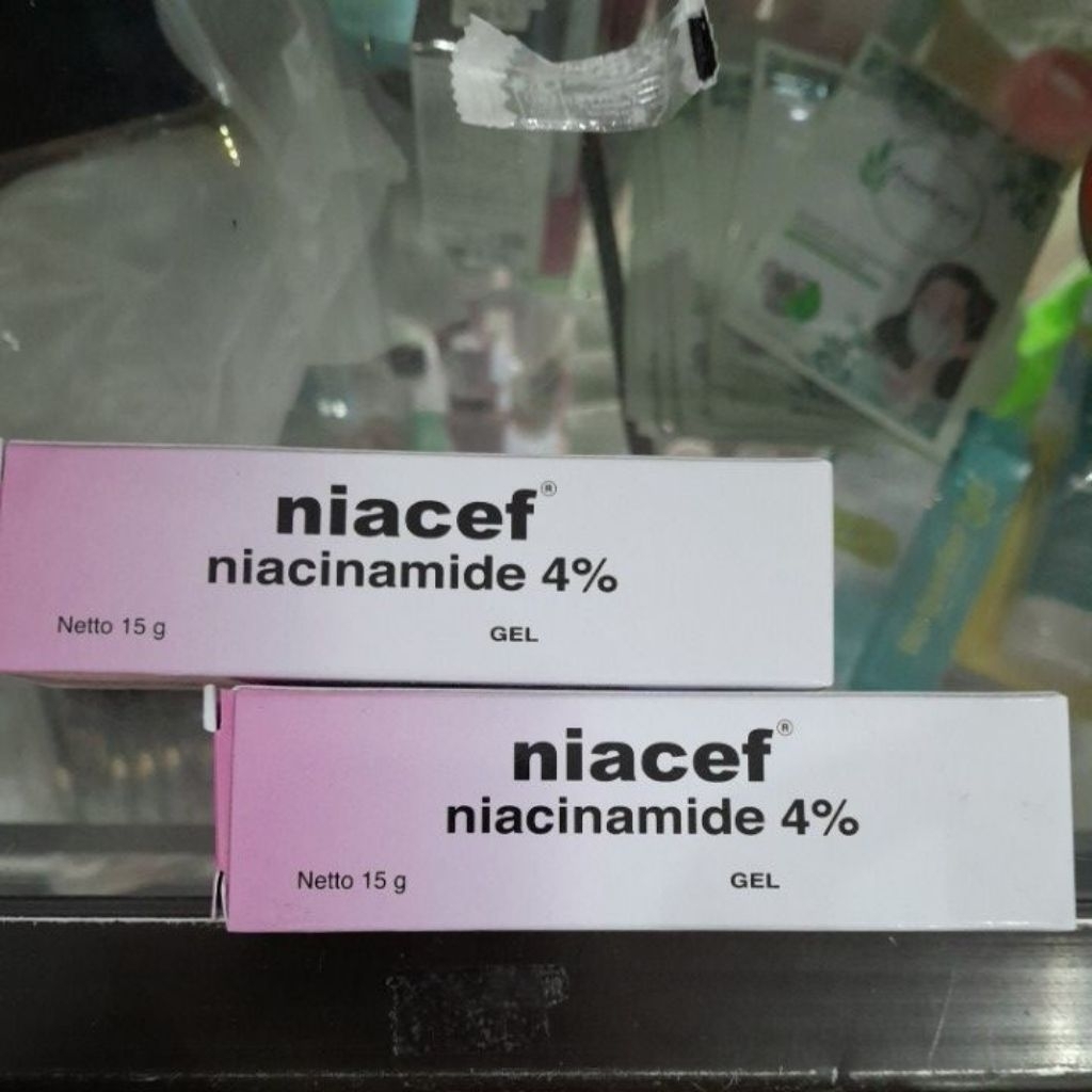 NIACEF NIACINAMIDE GEL 4% 15 GRAM