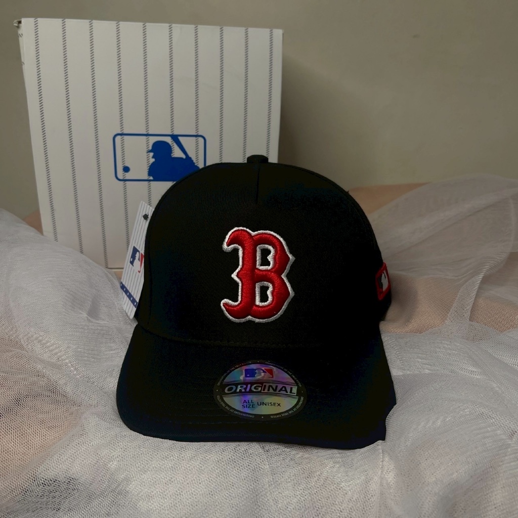 TOPI BASEBALL MLB BOSTON ORIGINAL BLACK CAPS