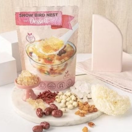 

Paket Snow Bird Nest Untuk 5 Porsi || Dessert Sarang Burung Sumber Anti Oksidan