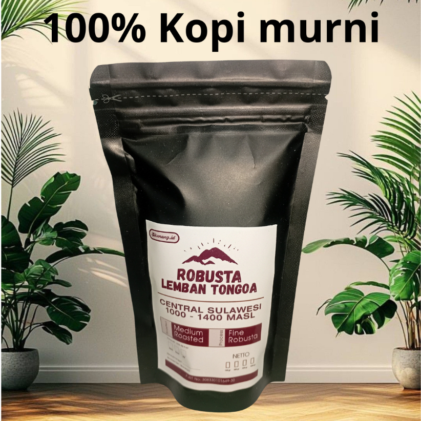 

Kopi Robusta Lemban Tongoa 100 Gram Biji Pilihan
