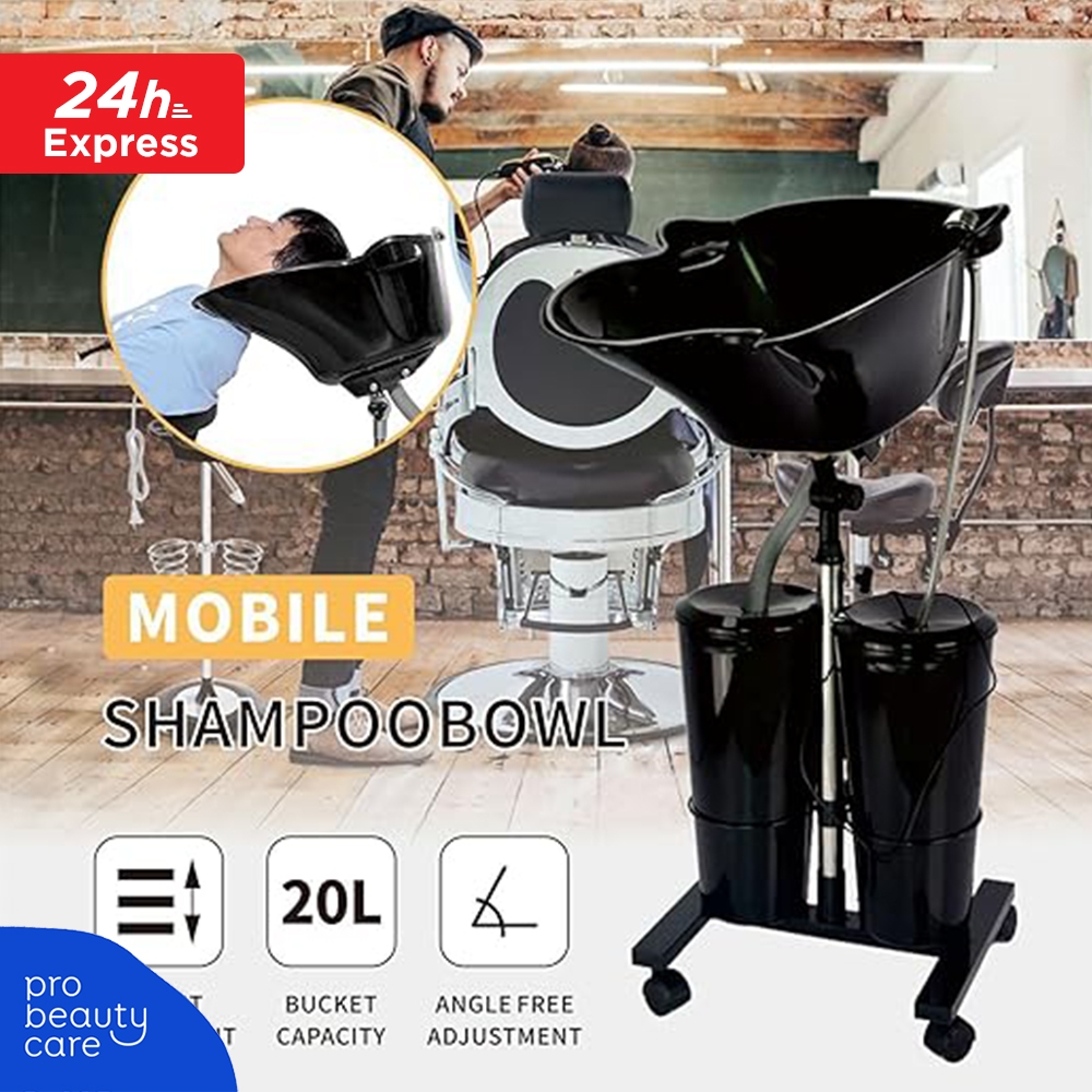 Wasbak Portable Bak Tempat Cuci Rambut Keramas Washback Portable  Homecare Salon Barber Barbershop M