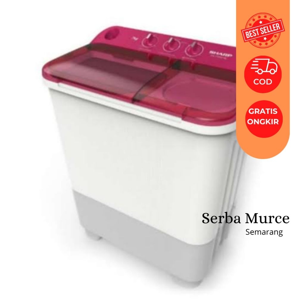 Mesin Cuci Sharp Type 75NT/Mesin Cuci/ SHARP / Mesin Cuci Sharp / Mesin Cuci Murah/ Masin Cuci Semar