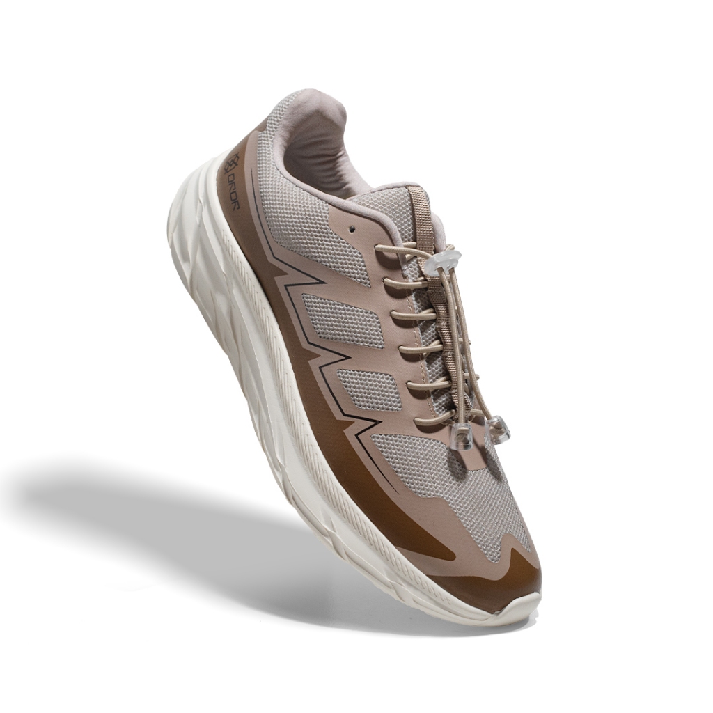 ORDR Footwear - Sepatu Sneakers Casual Sport Sekolah Pria Wanita Velox 6 Creamy